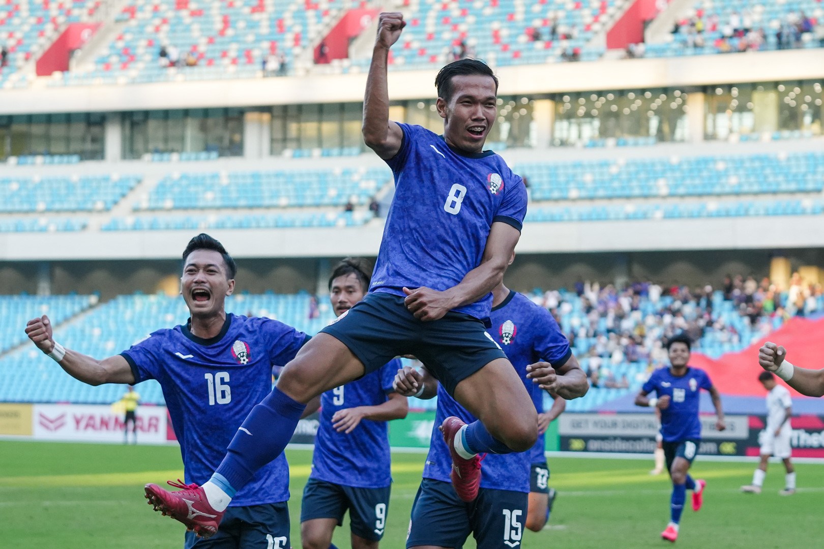 AFF Cup 2022: Đội tuyển Campuchia bất ngờ thắng Philippines