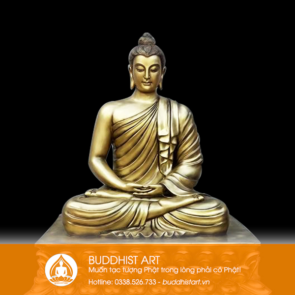 Tượng Phật Bổn Sư Thích Ca Bằng Đồng 120cm | Công ty TNHH Buddhist Art